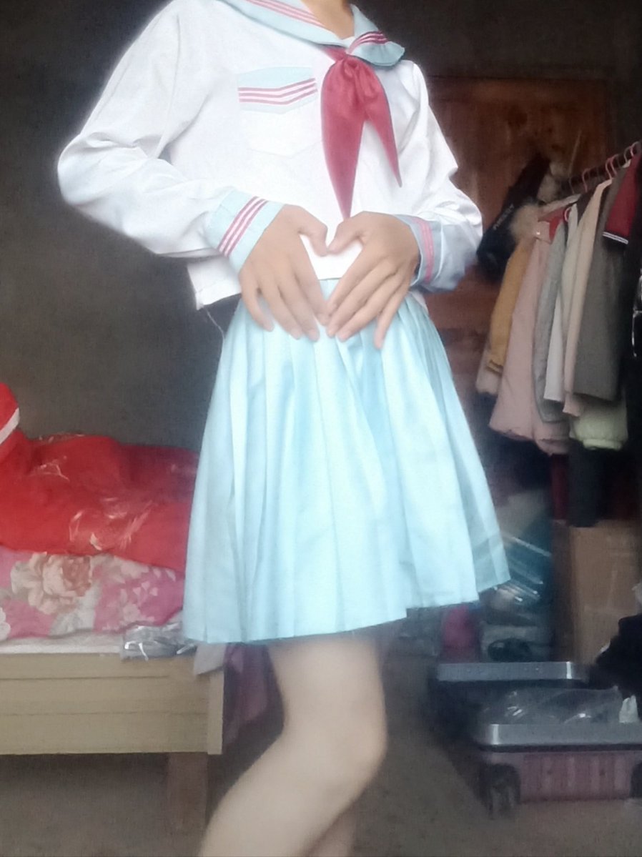 Haoyue0y's tweet photo. 男娘的水手服
#男娘
#男の娘 https://t.co/9PwSb30KK1