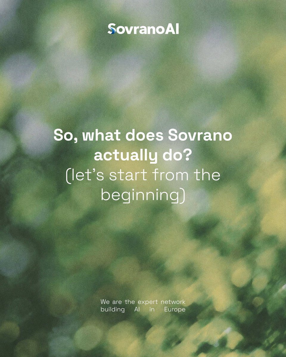 SovranoAI tweet picture