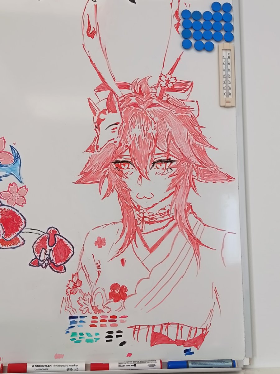 bbgdottore's tweet photo. i was killed by whiteboard evanescia never doing this again https://t.co/5BcHHiP385