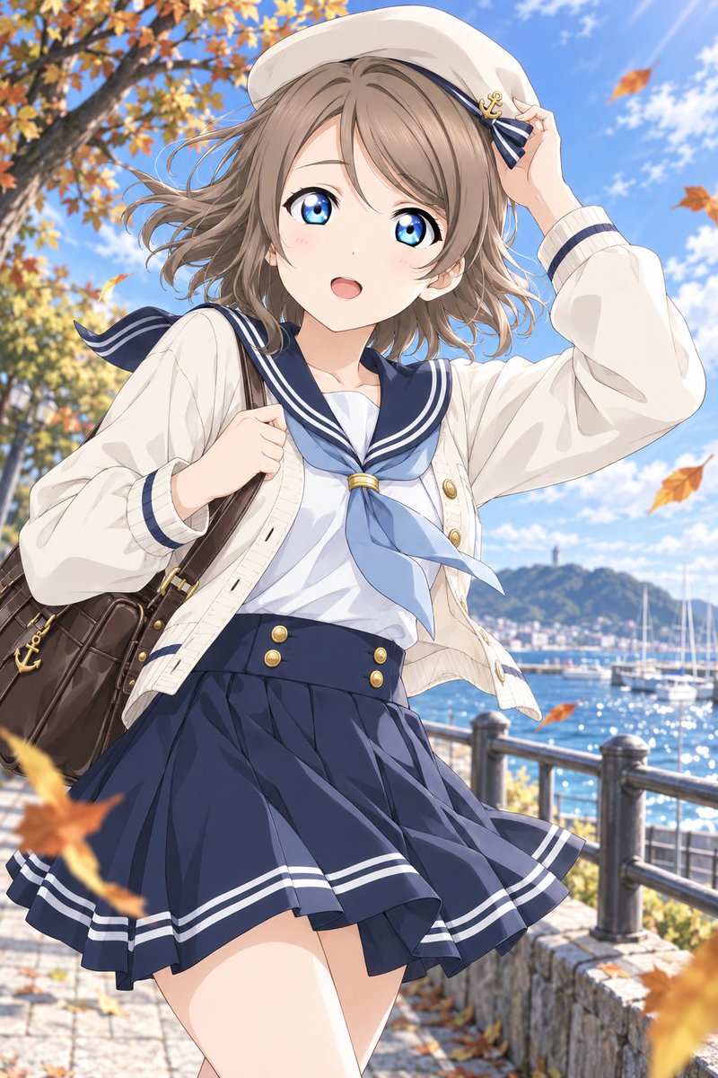 KERI_0928's tweet photo. 曜ちゃんといえば、やっぱりセーラー服が思い浮かびますね⚓️💙

#渡辺曜 https://t.co/i2ZOjzk9WO