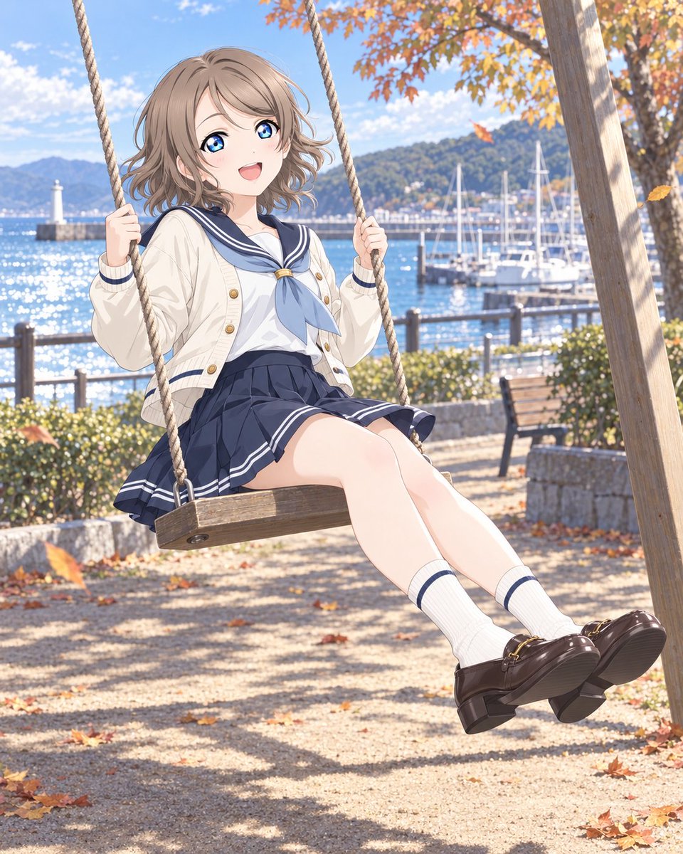 KERI_0928's tweet photo. 曜ちゃんといえば、やっぱりセーラー服が思い浮かびますね⚓️💙

#渡辺曜 https://t.co/i2ZOjzk9WO