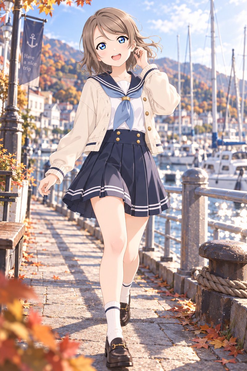 KERI_0928's tweet photo. 曜ちゃんといえば、やっぱりセーラー服が思い浮かびますね⚓️💙

#渡辺曜 https://t.co/i2ZOjzk9WO