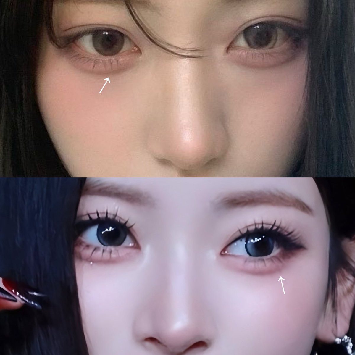 70_215mi's tweet photo. ちな奥目はマットな低彩度ローズ一択‼️
中顔面短縮して、顔面爆盛れすっぞ… https://t.co/czgY2huLaf