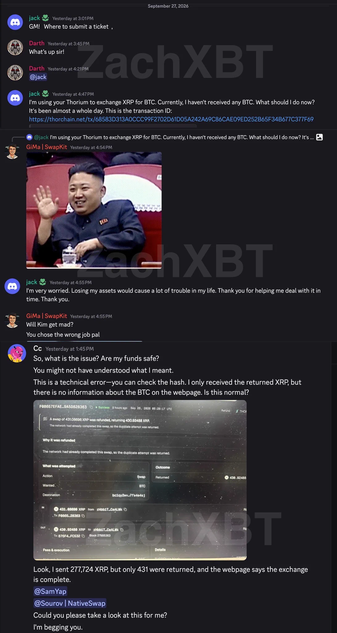 ZachXBT (@zachxbt) on X
