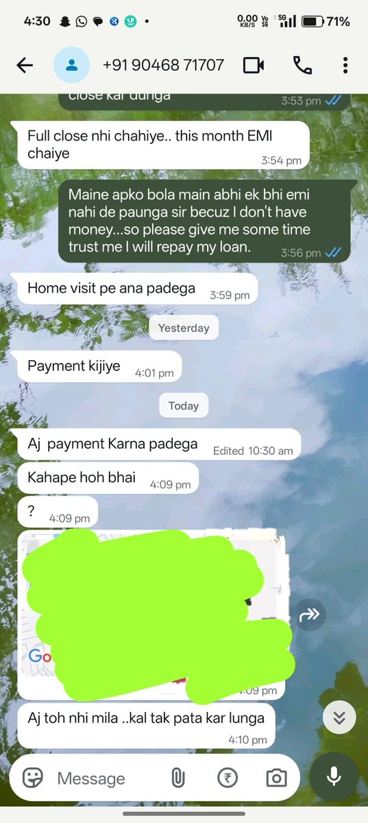 STiwari69375's tweet photo. @IDFCFIRSTBank  Your recovery agent is repeatedly calling and visiting. Please stop the harassment and unnecessary visits. #IDFCFIRSTBank #RecoveryAgent #Harassment @RBI @RBIsays @aajtak https://t.co/rEpnoImA01