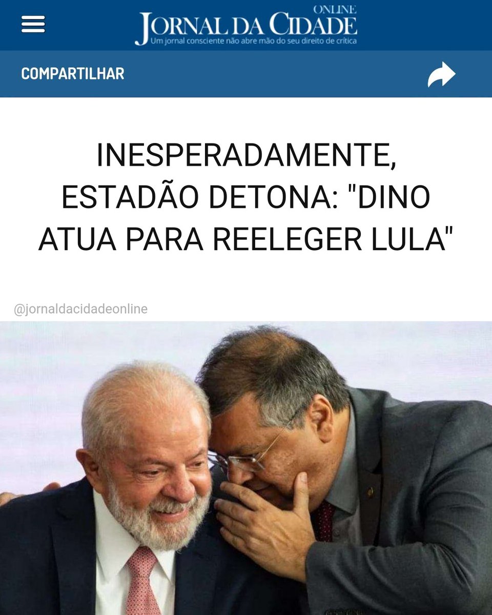 JornalDaCidadeO's tweet photo. INESPERADAMENTE, ESTADÃO DETONA: "DINO ATUA PARA REELEGER LULA"

O jornal O Estado de S.Paulo soltou o verbo em forte editora intulado:

Dino atua para reeleger Lula

O Estadão afirma com todas as letras que "com sua decisão política de confrontar o TSE e restabelecer fake news contra Flávio Bolsonaro, o ministro deixa claro que não há limites para ajudar a campanha do chefão petista".

Foi exclusivamente política a decisão que o ministro Flávio Dino, do Supremo Tribunal Federal (STF), tomou ao derrubar uma ordem do ministro André Mendonça, na condição de vice-presidente do Tribunal Superior Eleitoral (TSE), para remover publicações em redes sociais que prejudicavam o candidato do PL à Presidência, Flávio Bolsonaro.

Dino atropelou competências de maneira monocrática e atuou de forma escancarada como militante da campanha à reeleição do presidente Luiz Inácio Lula da Silva, do PT. Nada surpreendente, diante da baderna judicial à qual infelizmente o País já começa a ficar habituado, graças à irresponsabilidade de uma parte dos ministros do Supremo.

Na sexta-feira passada, o ministro André Mendonça mandou tirar do ar 1.125 publicações segundo as quais Flávio Bolsonaro, na condição de senador, havia apoiado um projeto de lei para tirar de Nossa Senhora Aparecida o título de "padroeira do Brasil". A informação, inverídica, foi criada e difundida por perfis de esquerdistas.

Pode-se até discutir se o TSE deveria ter derrubado as publicações, à luz da garantia constitucional da liberdade de expressão e também à luz da autonomia do eleitor, mas o que é indiscutível é a competência da Justiça Eleitoral para fazê-lo – e de modo célere, se entender que as publicações podem desequilibrar a disputa eleitoral.

O ministro Flávio Dino, recorde-se, é o mesmo que ignorou as garantias constitucionais do sigilo da fonte e da liberdade de imprensa ao usar seu poder para perseguir um jornalista do Maranhão, seu reduto político, por ter publicado notícias das quais ele não gostou. Recorde-se também que o ministro Flávio Dino jamais disse uma única palavra contra as inúmeras decisões arbitrárias de seu colega Alexandre de Moraes contra bolsonaristas suspeitos de "golpismo", incluindo censura e suspensão de perfis em redes sociais. Logo, sua súbita conversão em paladino da defesa da liberdade de expressão é apenas cínica.

Nada disso pode ser lido fora do contexto da sangrenta rinha de galo em que o Supremo mergulhou, opondo lulistas e bolsonaristas. Flávio Dino, ex-ministro da Justiça de Lula e fidelíssimo escudeiro do presidente, foi colocado no STF porque, nas palavras do petista, tem "cabeça política". E ele não vem decepcionando: está na linha de frente na defesa dos interesses de Lula no tribunal, sobretudo quando se trata de confrontar os ministros indicados por Jair Bolsonaro – André Mendonça e Kassio Nunes Marques.

O resultado disso é que, de uns tempos para cá, quase todas as decisões importantes emanadas da Corte são entendidas como resultado de confronto político, e não jurídico. A Constituição é mera figurante nessa confusão. Nos votos dos ministros, a hermenêutica é exclusivamente política, e o que resta aos cidadãos é procurar entender quem ganha e quem perde com esta ou aquela sentença. Às favas a jurisprudência.

É evidente que isso desmoraliza ainda mais o Judiciário, já bastante desacreditado, como indicam claramente inúmeras pesquisas de opinião. Ministros que só se preocupam com o horizonte eleitoral colaboram de modo decisivo para arruinar a necessária imagem de imparcialidade e prudência que o Supremo, mais do que qualquer outro tribunal, deveria ter. Hoje, já é possível dizer que o Supremo, tal como desenhado na Constituição, está definitivamente arruinado.

Para piorar, mais uma vez o País está perdendo tempo e energia com temas absolutamente inúteis para o futuro, empobrecendo ainda mais uma campanha eleitoral que já não despertava grande interesse por sua absoluta indigência. Na prática, a consequência desse irrelevante caso de fake news contra Flávio Bolsonaro será a confirmação, de resto desnecessária, de que os agentes de Lula no Supremo não medirão esforços para eleger o chefão petista – uma clara aposta na manutenção do atual estado de coisas e na nomeação de mais ministros que tornem o bloco lulopetista no Supremo imbatível. O problema é que se trata de algo tão escandalosamente claro para todos que o tiro pode acabar saindo pela culatra.

Matéria do Jornal da Cidade Online