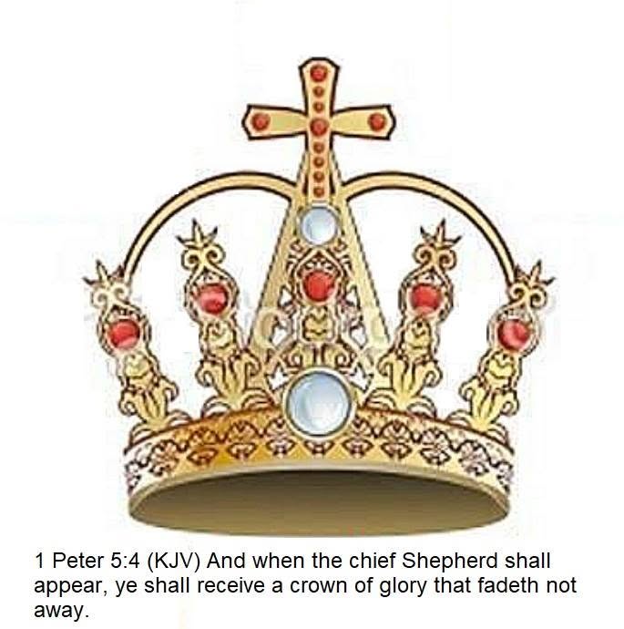 EricAlanMarx's tweet photo. 1 Peter 5:4 (KJV) And when the chief Shepherd shall appear, ye shall receive a crown of glory that fadeth not away. https://t.co/6dGU3ppRtK