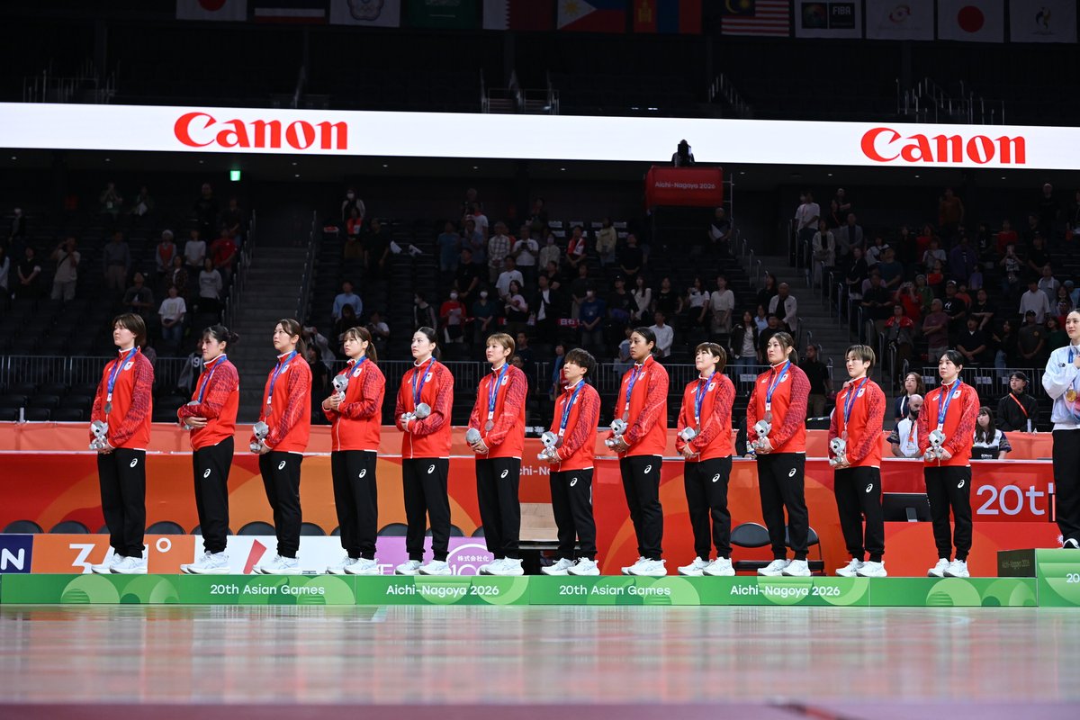 JAPAN_JBA's tweet photo. #AkatsukiJapan 女子日本代表　

🏆第20回アジア競技大会(2026／愛知・名古屋）
女子日本代表チームの選手12名および大神ヘッドコーチの大会���り返り

📝https://t.co/Z1kIrjxTkb

#日本一丸 #AkatsukiJapan
#TEAMJAPAN #ともに一歩踏み出す勇気を #IPPO https://t.co/2bxbR6MQWT