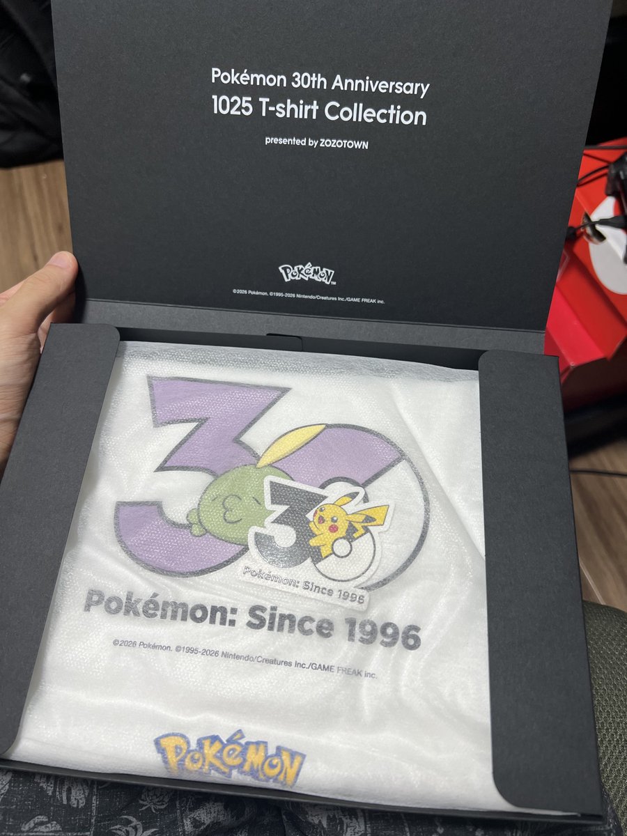 ribe_1211's tweet photo. zozoのポケモン30周年Tシャツ
めっちゃいい！
白だしこれは着れないかなー
ちなみにゴクリン買いました https://t.co/4QRKBxWue0