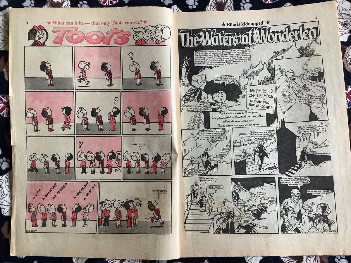 WatsonsVintage's tweet photo. NEW LISTING - A Fun #giftforher RARE Vintage February 15 1986 Bunty For Girls Comic - Comic Strip Stories - Collectable - Childhood Nostalgia - Fun Unusual Birth Year Gift https://t.co/gOKZlVBxW3 via @Etsy #VintageComics #Bunty #1986Gift #80sNostalgia #KitschGift #RetroGift https://t.co/hRacJzorRX