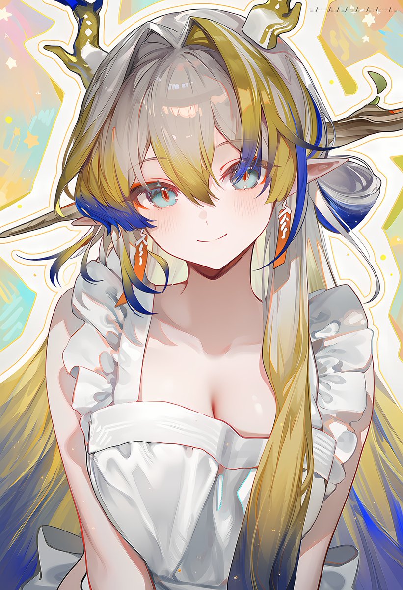 yuan_stars's tweet photo. 明日方舟 黍 围裙
“没奶也是娘！”
#明日方舟 #arknights #黍 #shu https://t.co/tswxgxrJf2
