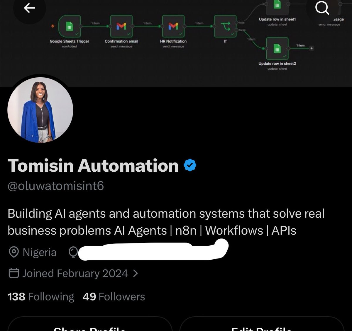 oluwatomisint6's tweet photo. 100 followers very soon 🫠

If you are into tech let’s connect https://t.co/3JbvUxoCQx
