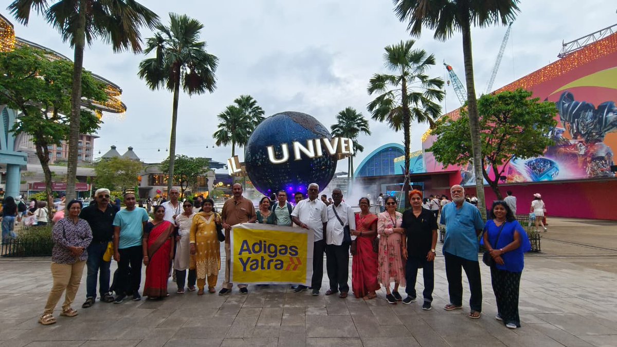 adigasyatra's tweet photo. Adigas Yatra Group at Universal Studios Singapore
#adigas #adigasyatra #Singapore #UniversalStudios #travelagency #travelling #CustomisedTour
ಹೆಚ್ಚಿನ ಮಾಹಿತಿ ಹಾಗೂ ಬುಕ್ಕಿಂಗ್ಗಾಗಿ ಸಂಪರ್ಕಿಸಿ:
📱 7022259008 /9449478944
Our Website👉 https://t.co/nnlLWQFGP9 https://t.co/vzwUSNAQ7c