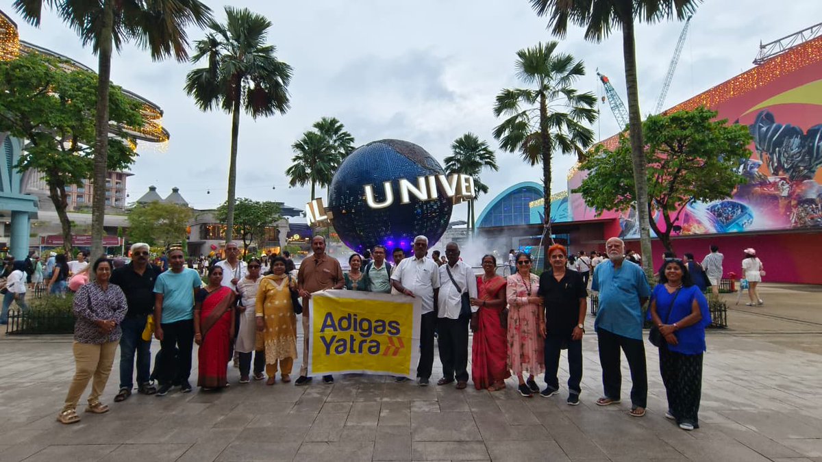 adigasyatra's tweet photo. Adigas Yatra Group at Universal Studios Singapore
#adigas #adigasyatra #Singapore #UniversalStudios #travelagency #travelling #CustomisedTour
ಹೆಚ್ಚಿನ ಮಾಹಿತಿ ಹಾಗೂ ಬುಕ್ಕಿಂಗ್ಗಾಗಿ ಸಂಪರ್ಕಿಸಿ:
📱 7022259008 /9449478944
Our Website👉 https://t.co/nnlLWQFGP9 https://t.co/vzwUSNAQ7c