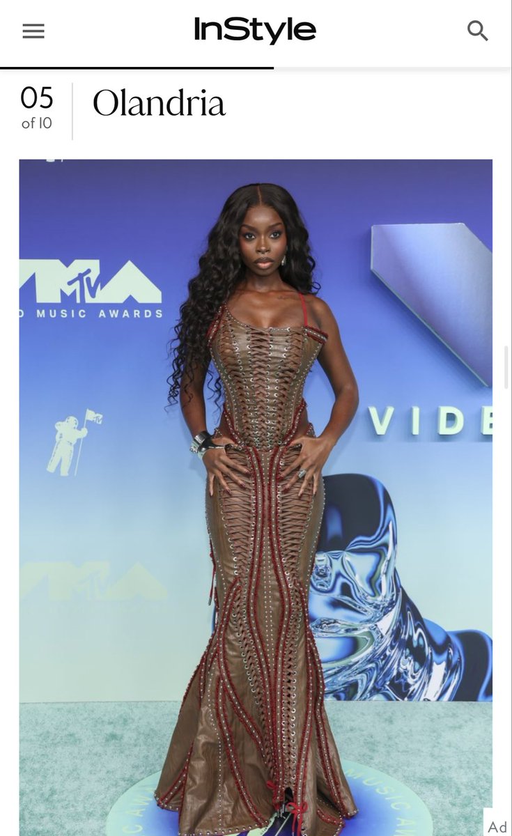 rach_6977's tweet photo. INSTYLE has ranked Olandria’s #OlandriaxVMAs look as #5 of the top ten celebrity looks from the night!! 

https://t.co/oyLvXzRUCY https://t.co/tmtC3Hcnx2