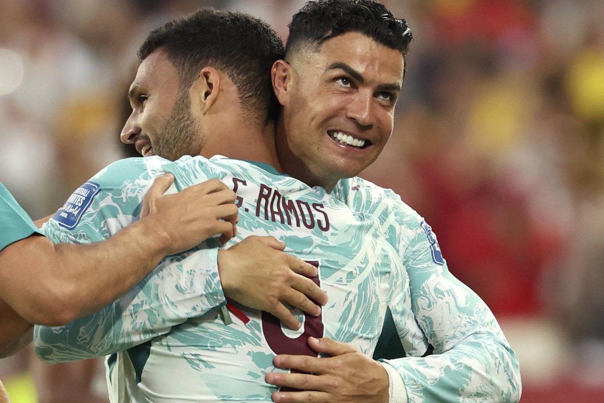 _Goalpoint's tweet photo. ⚔️ ACÇÕES DEFENSIVAS somadas por:

CRISTIANO RONALDO em 430m no Mundial'26 - 6⃣
GONÇALO RAMOS em 65m vs Noruega - 6⃣

#GoalPointFacts https://t.co/u0Q8APUKhE