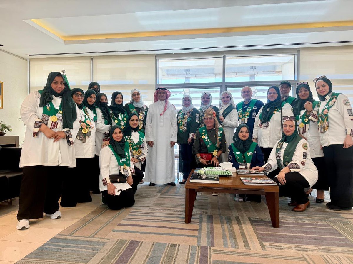 chefscarnival's tweet photo. وفد نادي كرنفال الطهاة في ضيافة سفارة المملكة العربية السعودية لدى المملكة الأردنية الهاشمية

في زيارة وطنية نعتز بها،  حيث حظي الوفد باستقبال كريم وترحيب شخصي من صاحب السمو الأمير منصور بن خالد بن فرحان آل سعود، سفير خادم الحرمين الشريفين لدى الأردن.

وقد رحّب سموه بأعضاء الوفد، https://t.co/SILGtGL8On