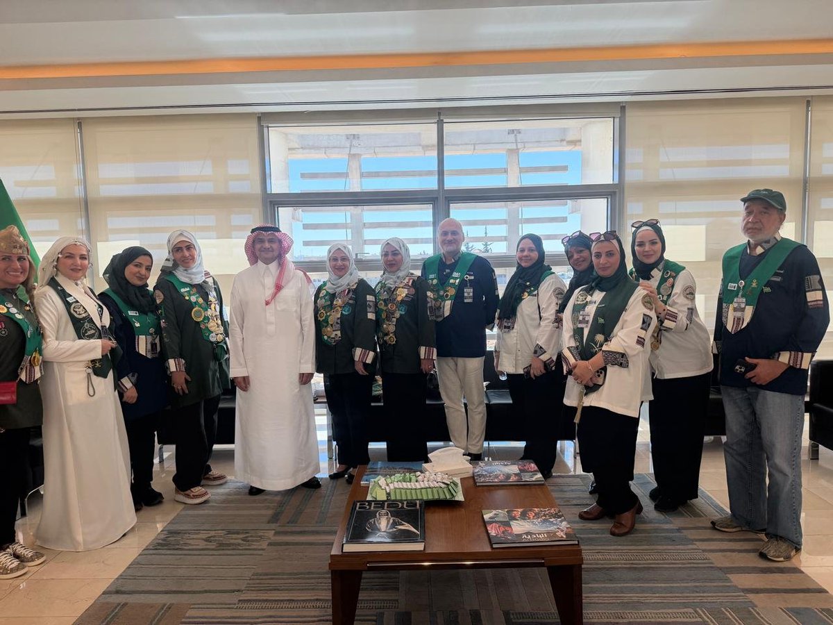 chefscarnival's tweet photo. وفد نادي كرنفال الطهاة في ضيافة سفارة المملكة العربية السعودية لدى المملكة الأردنية الهاشمية

في زيارة وطنية نعتز بها،  حيث حظي الوفد باستقبال كريم وترحيب شخصي من صاحب السمو الأمير منصور بن خالد بن فرحان آل سعود، سفير خادم الحرمين الشريفين لدى الأردن.

وقد رحّب سموه بأعضاء الوفد، https://t.co/SILGtGL8On
