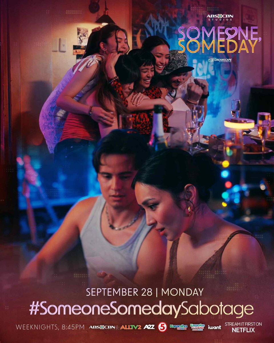 ABSCBNpr's tweet photo. Tuloy-tuloy ang success ng Lovelist, tuloy-tuloy na rin ang paparating na stress! #SomeoneSomedaySabotage 💜 https://t.co/Uv4JoRXhMt
