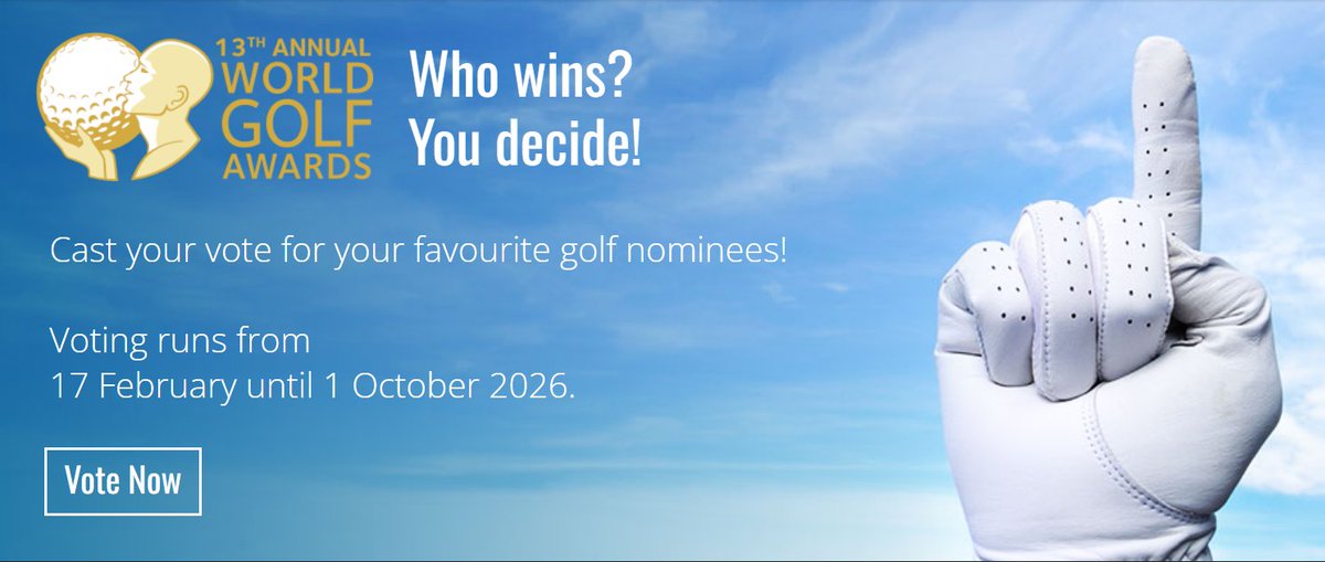 DGgolfguide's tweet photo. ⚠️VOTING CLOSES THIS THURSDAY⚠️

The @WorldGolfAwards voting process gives golfers and industry audiences an opportunity to support the destinations, courses, resorts and businesses that they believe are delivering exceptional experiences 

READ MORE➡️https://t.co/L5d4pU7GAw https://t.co/IjwCfUKJS8