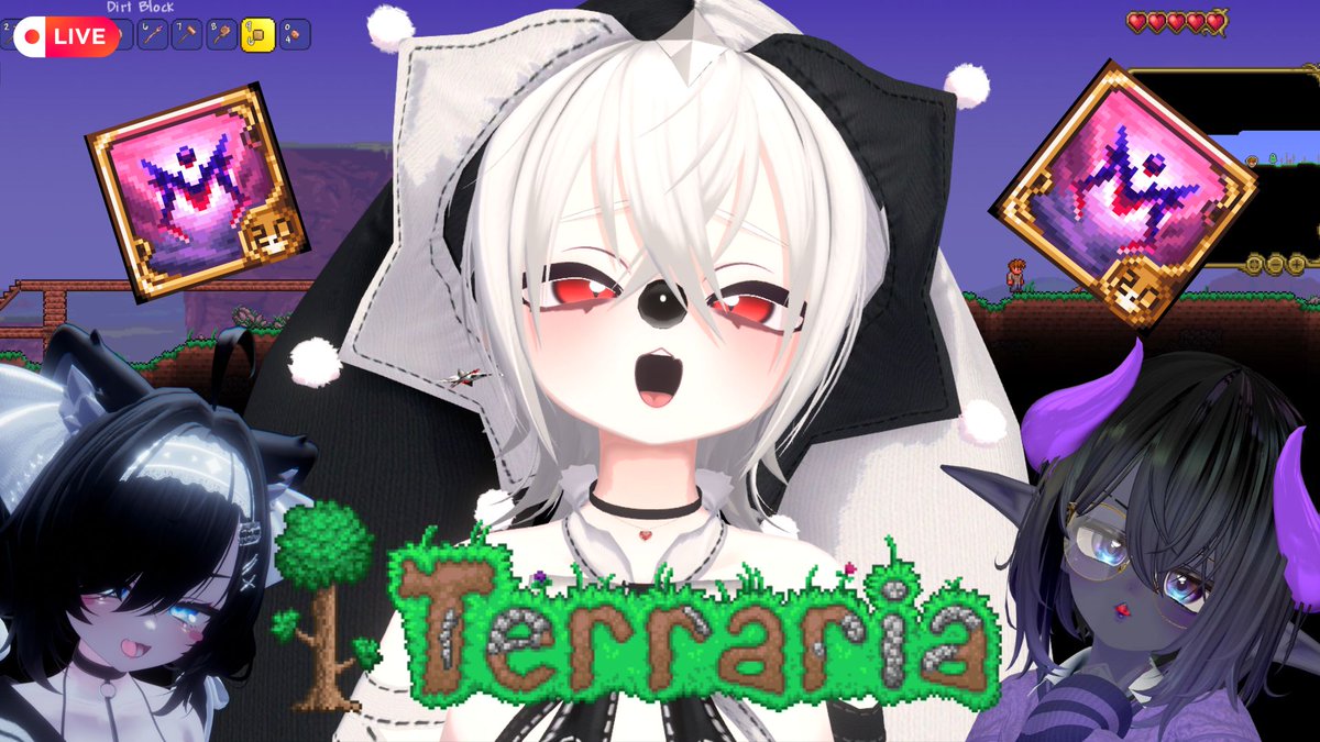 Gintokisloth2's tweet photo. [ LIVE ] Terraria Calamity  Infernum  ตอนที่ 7 ง่ำๆ 
🗓️Date : 28/09/2026 
⏱️Time : 18:30
🖥️ Link : https://t.co/BF8iHdPeHs

#Vtuber #Vtubers #VtuberTH #ginsloth2 https://t.co/KYVZj1YCsO