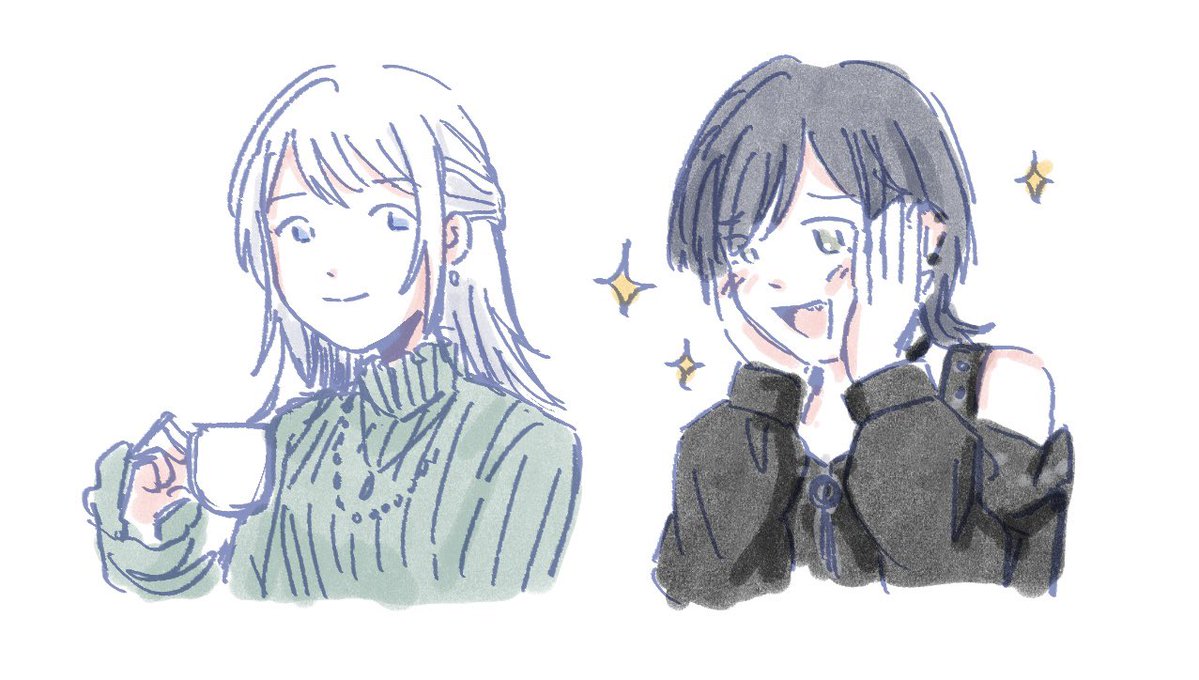 mizo_zoe's tweet photo. Yomomiku scribbles https://t.co/rYV2Rr5bdW