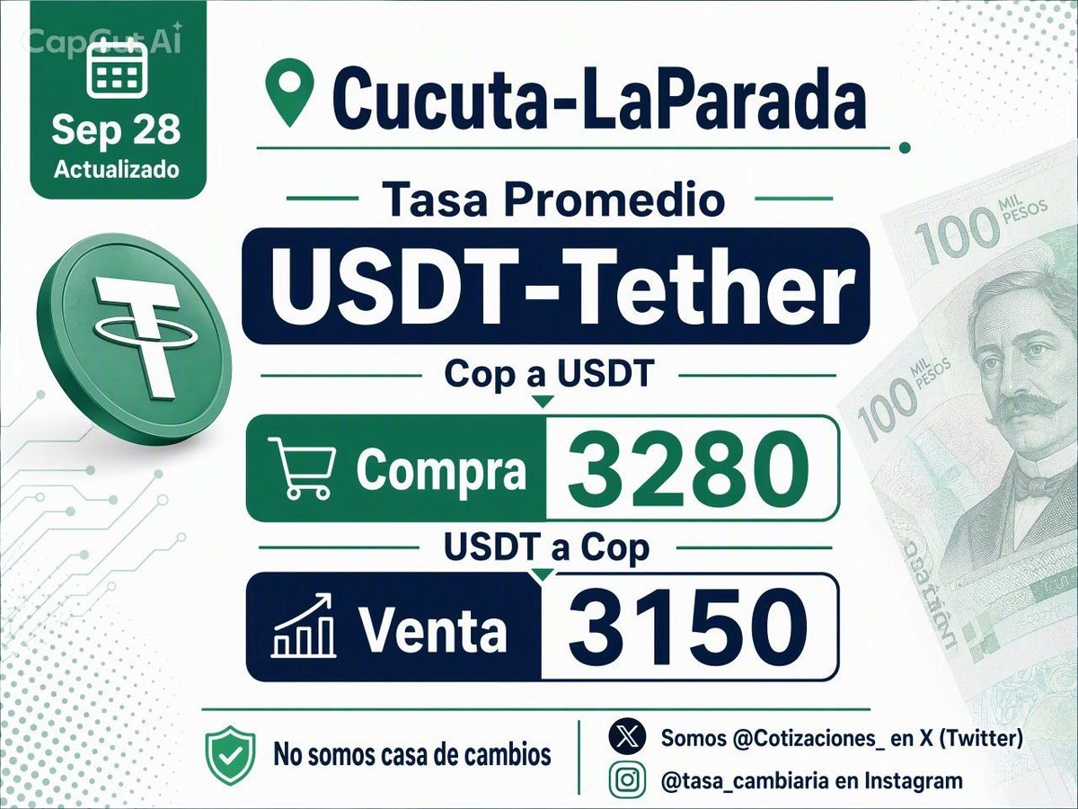 Cotizaciones_2's tweet photo. Saludos!
Únete a nuestro grupo de telegram 
https://t.co/Apbv2aF8uN
⚠️ No somos casa de cambios ⚠️ https://t.co/YpQ75oWWNs