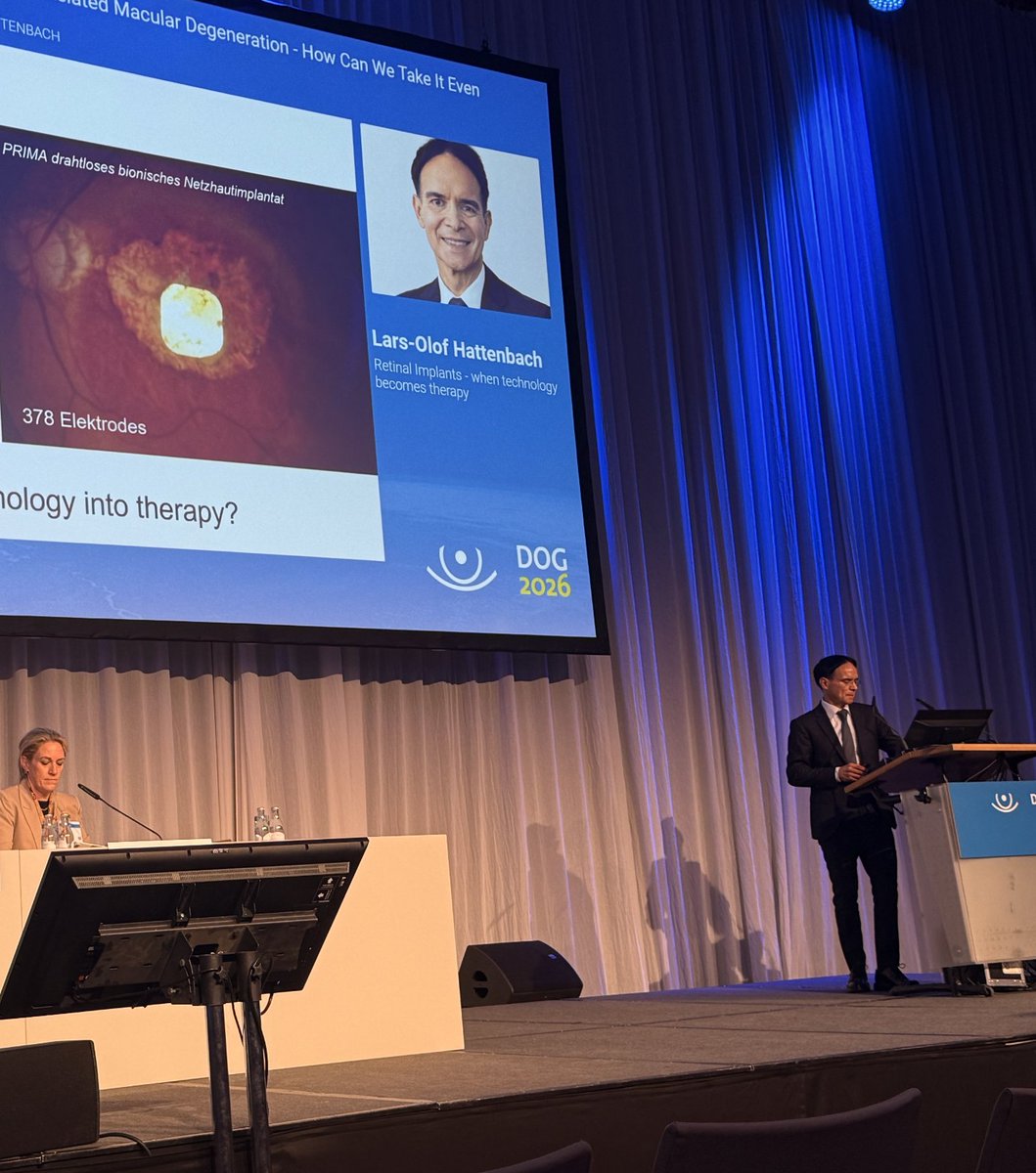 ScienceCorp_'s tweet photo. This week at DOG Deutsche Ophthalmologische Gesellschaft 2026 in Berlin, researchers and clinicians behind the PRIMA clinical program shared the latest research and clinical developments across nine scientific sessions.

Thank you to DOG and the physicians, researchers and broader ophthalmology community who joined us this week.

Learn more about PRIMA in the link in the comments.