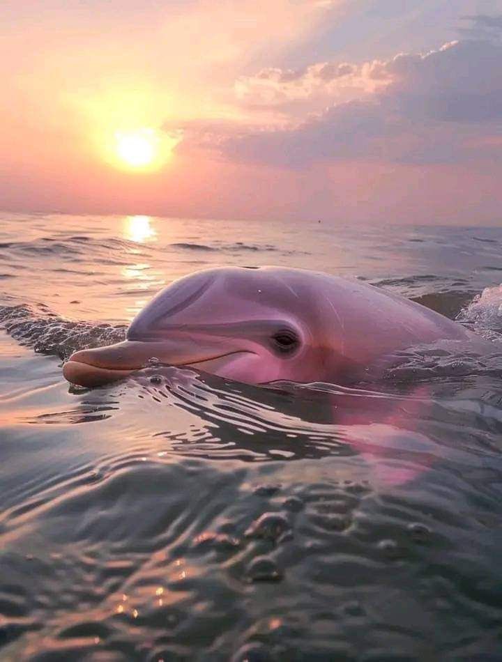 dreamythngs's tweet photo. pink dolphins https://t.co/yHANKzmfnf