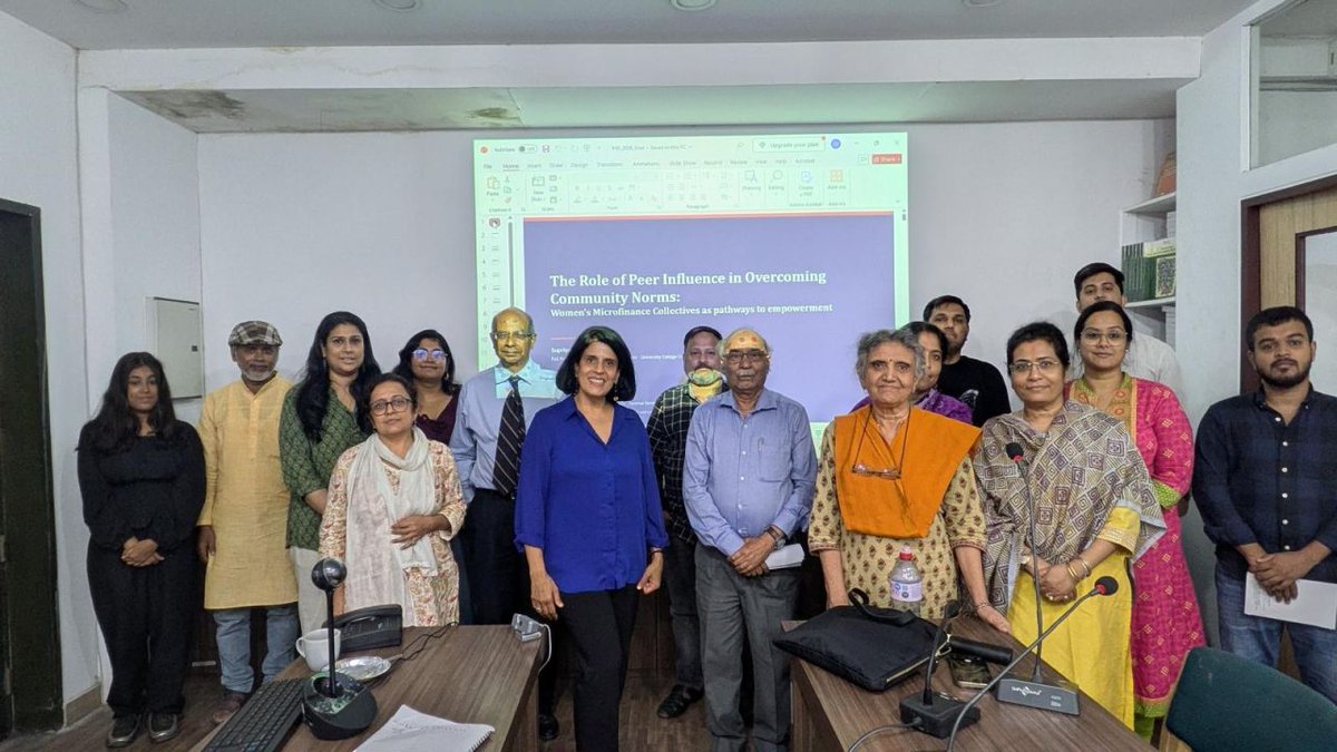 ucdpolitics's tweet photo. Our colleague, Prof Supriya Garikipati, was invited to speak at the Institute for Human Development (IHD), New Delhi.

Further details ⬇️
https://t.co/uMe1ITieW4 https://t.co/UqBEeLMluC