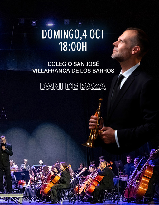 ensemblecultura's tweet photo. 💫 Dani de Baza + Orquesta del Romanticismo
Este domingo en Villafranca de los Barros. 📍
🔖 Entradas en:
✅ Casa de la Cultura de Ayuntamiento Villafranca Barros
✅ Cisnera Música
✅ Online: https://t.co/h3tgQd5yGe
#concierto #odr #danidebaza https://t.co/DkmdW6rUeD