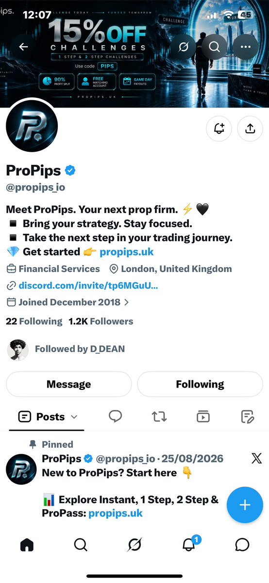 Danny_Young69's tweet photo. @D_DEAN01 @propips_io COUNT ME IN https://t.co/r1wDJaxGQE