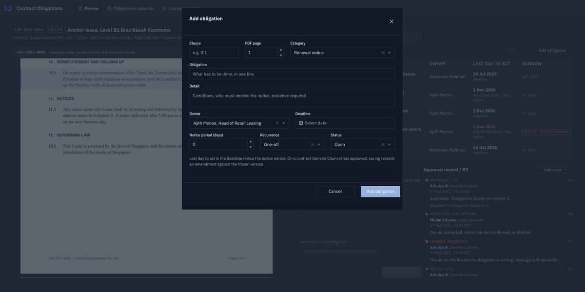 Athulya___'s tweet photo. Day 15 of Building @ToolJet Apps With My Own AI Agents 🚀

1 prompt with Opus 5.5 in 30 minutes

Contract Obligations Review App 🔎    

PDF + obligations side by side, GC-only approvals

3 pages · 28 queries · 0 code

try it -> https://t.co/m6RhXQhNTA #ai #mcp

@claudeai https://t.co/Rp7ysmlbHU