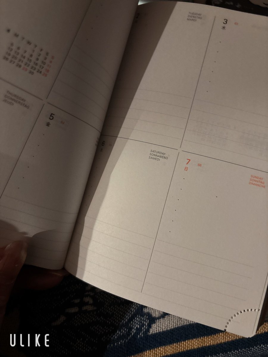 aimirurui's tweet photo. 10月はじまりの手帳がかわいくてまた買ってしまったよー
���ルバーンの別のやつと悩んだが、色���といいウィークリーページのデザインが書き込みしやすそうで♡ https://t.co/sg38d748G2