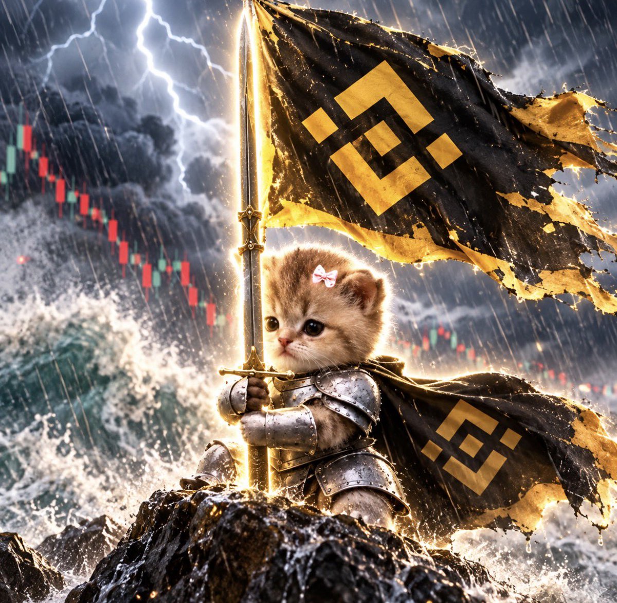 TuanNguyen_6789's tweet photo. I’m just a little cat. 🐱

No matter how rough the storm gets, as long as I keep believing

I’ll make it through 😹

Trust #bnb 
Trust @cz_binance https://t.co/GvoOgeEerF