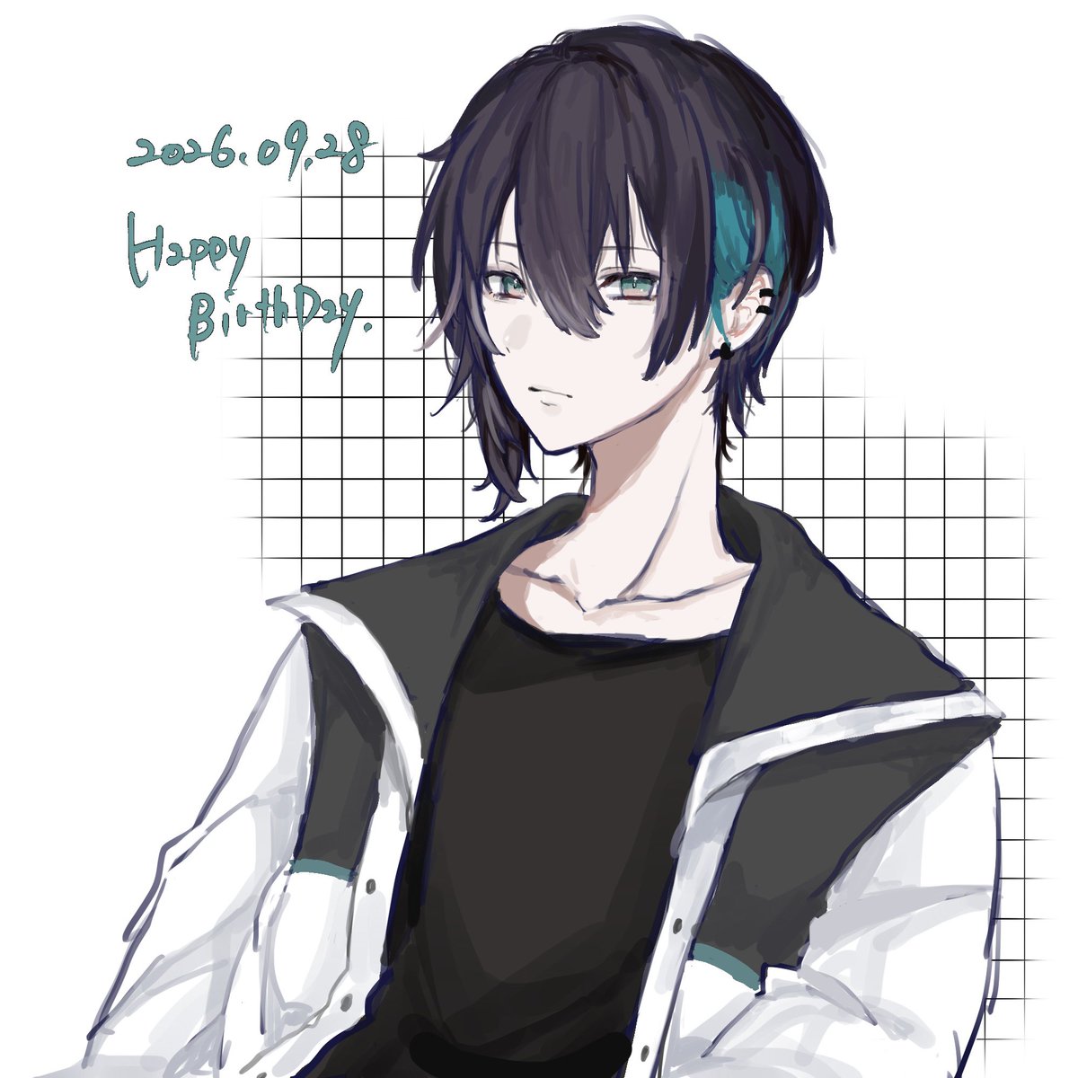 Dele_TQ's tweet photo. お誕生日おめでとう
幸せに過ごしてますように🕊🤍

#灰画
#黛灰誕生祭2026 https://t.co/SoHyPUCPQD