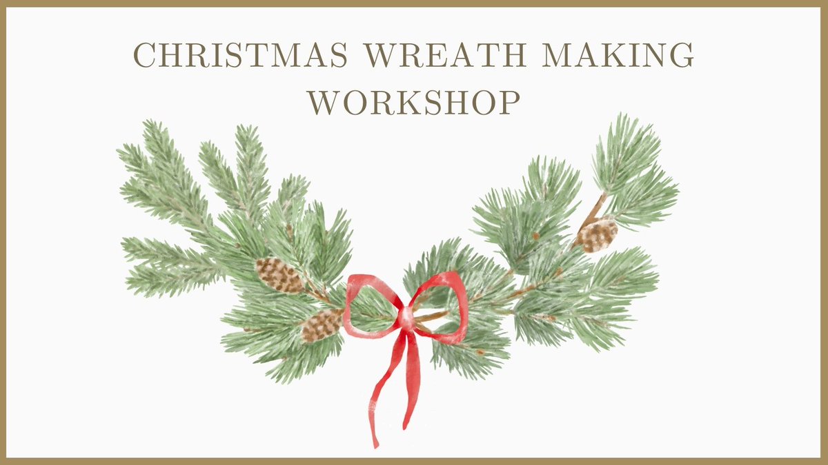 Ugbrooke's tweet photo. ✨ Craft Your Own Christmas Wreath ✨ 

Join Eloise from Ipplepetals in Ugbrooke House's Conservatory for a festive wreath workshop, foraging your own foliage first. 

Sat 28 Nov, 
Tue 1 Dec,
Sat 5 Dec. 

£45pp. 

Book: https://t.co/sma3sDgdHD https://t.co/yptF9nUvwQ