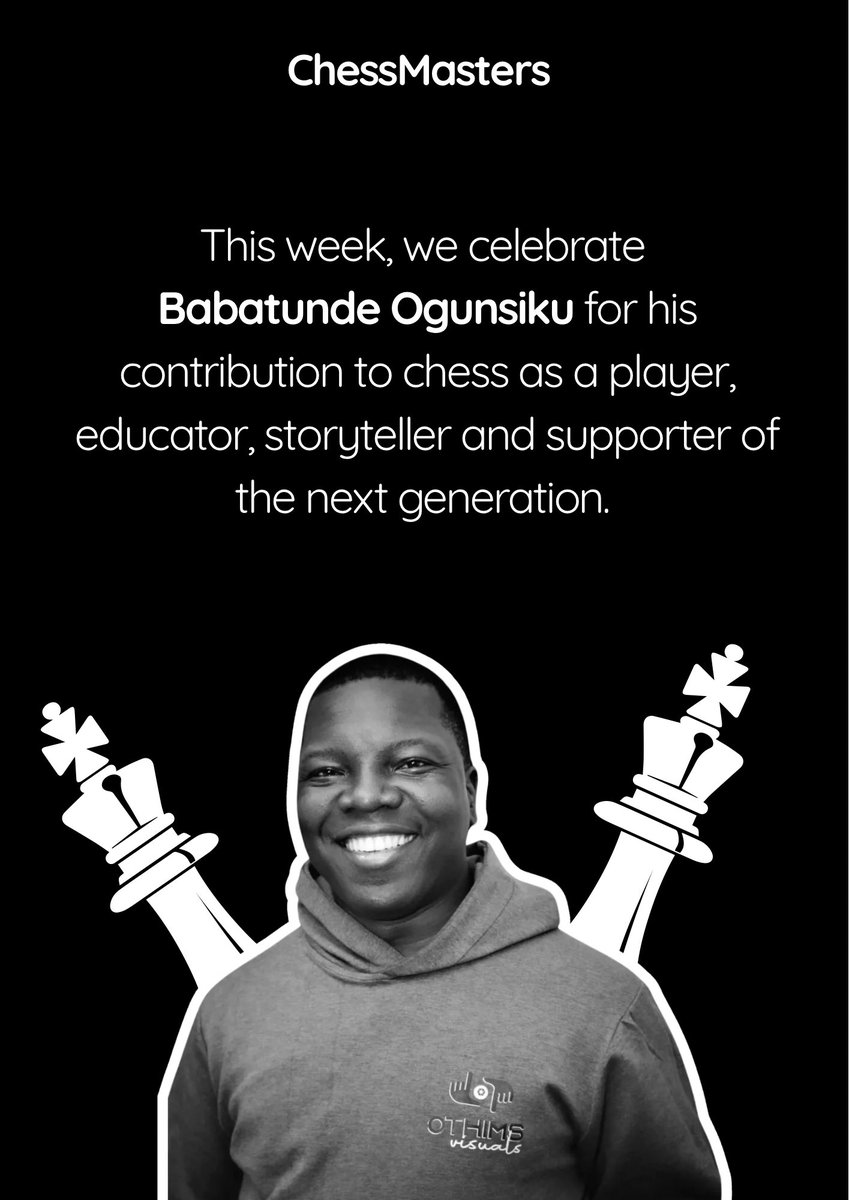 ChessMastersHQ's tweet photo. #ChessInNigeria #NigerianChess #ChessEducation #YouthDevelopment #ChessMasters https://t.co/HlNIYpdmIF