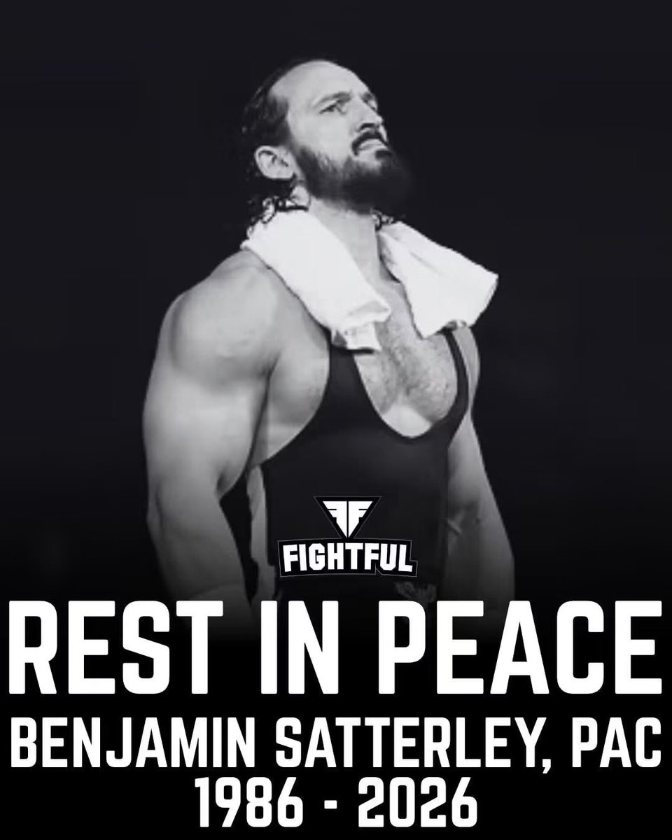 SWPodcastMedia's tweet photo. Sadly to hear that PAC/Neville had passed away what great talent he was from his WWE run to AEW just sad to hear that us @pippytaterpanda, @AaronBaker1995, @JhonnyBoyXVIII and @willymYT from @SWPodcastMedia were all sending love and prayers to Benjamin’s Family just to young man https://t.co/ITQpd76ZHM