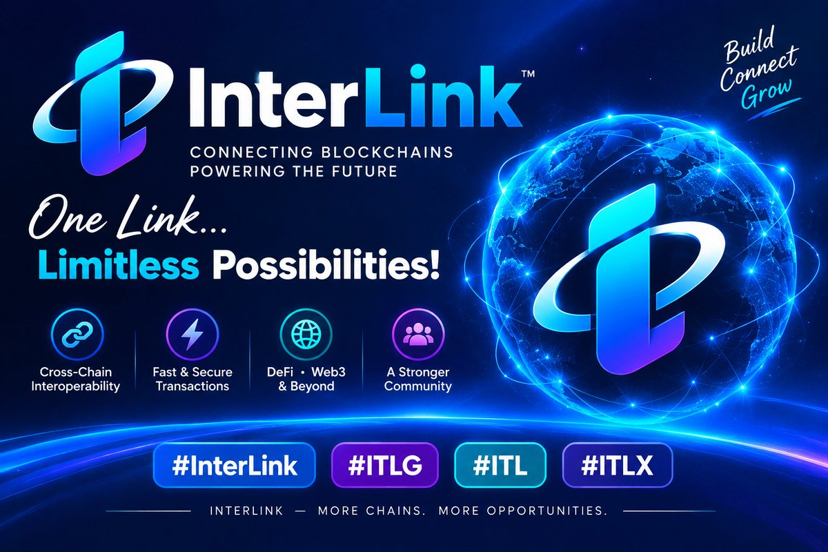 vokto807's tweet photo. 🌐 One Link. Endless Possibilities.
InterLink is building a connected Web3 future where ecosystems can communicate, collaborate, and grow together. 🚀
#InterLink #ITLG #ITL #ITLX https://t.co/XBFtPoJpfT