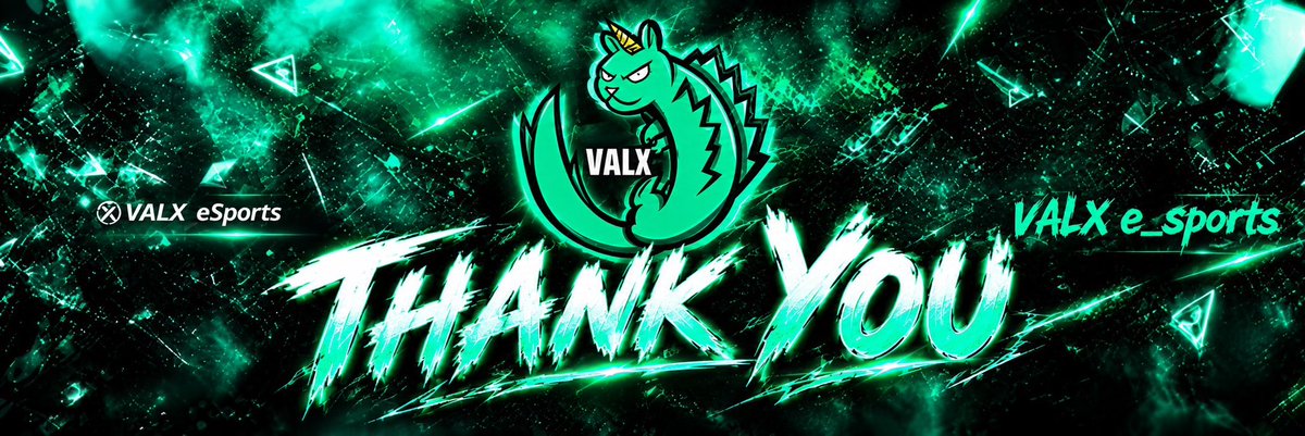VALXNext's tweet photo. 【脱退報告】
育成部門
・@XADE_IGA
上記1名が本人都合で脱退致します。次のチームでも頑張ってください🔥
#VALX #VALXNext #VALXNextWIN https://t.co/2LMldfcTxP