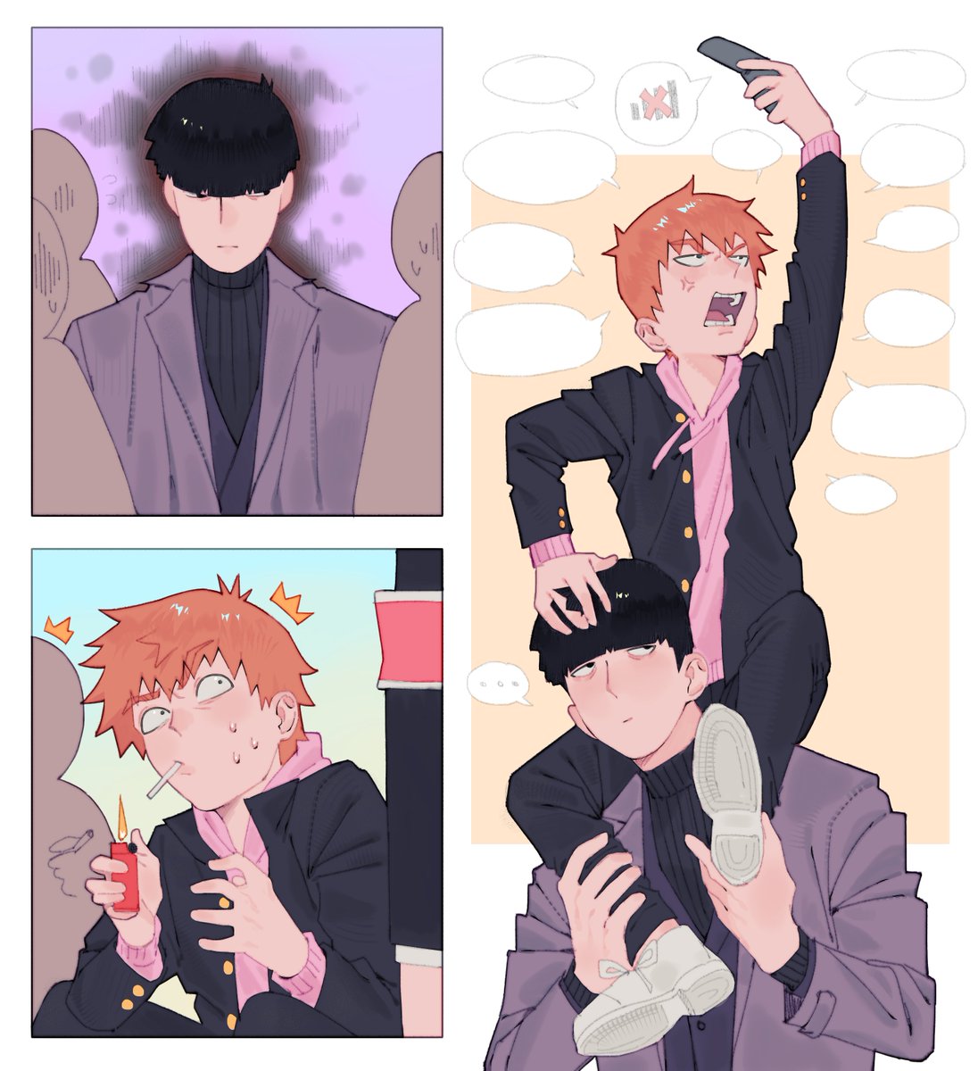 deg2999's tweet photo. tumblr request to draw age swap https://t.co/Wf9IXA5HEa