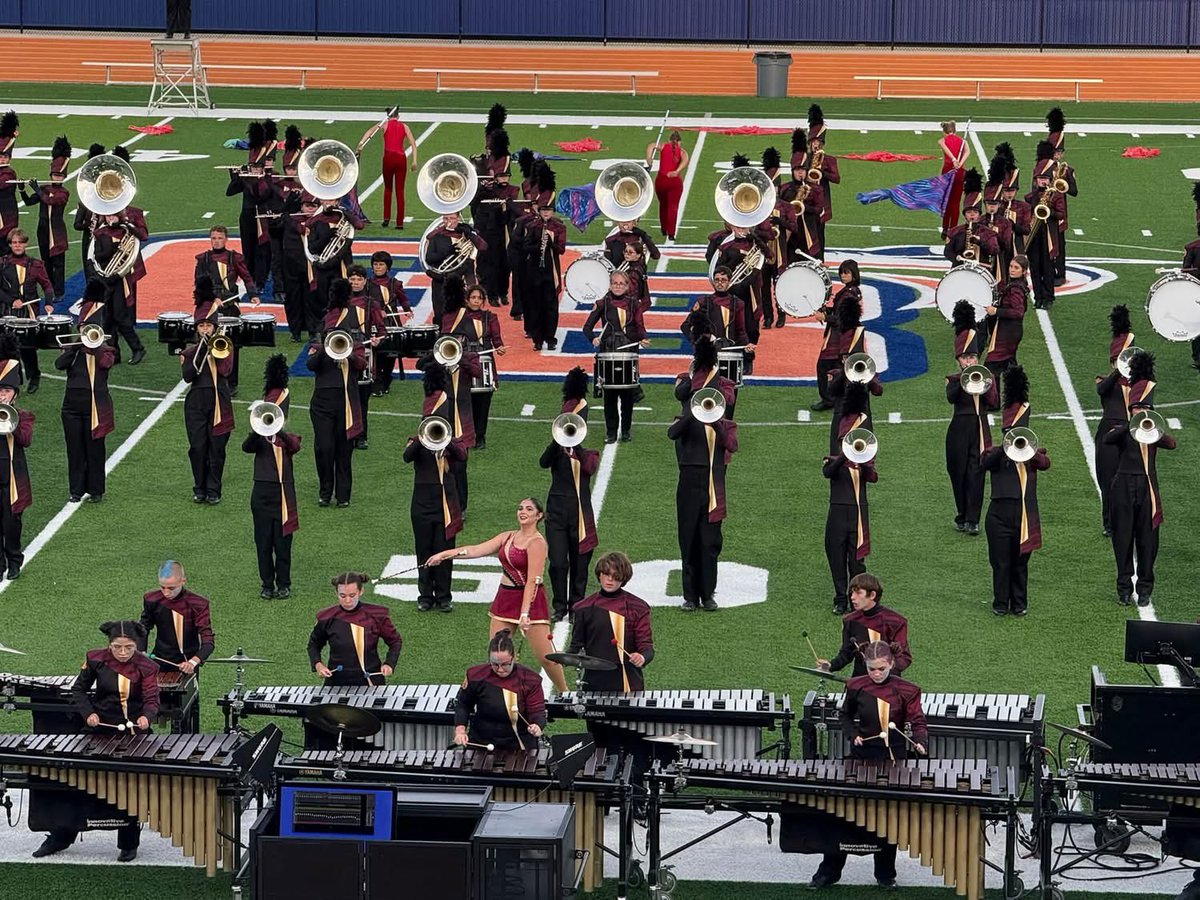 OParker2029's tweet photo. Saturday started early with a harder trail race, that ended on a field with hardware and All Superior ratings. 

Congratulations to the Robertsdale High School Golden Bear Band on earning ALL SUPERIOR RATINGS at the Orange Beach Sounds of the Island Marching Festival! https://t.co/9MfWM6TuXM