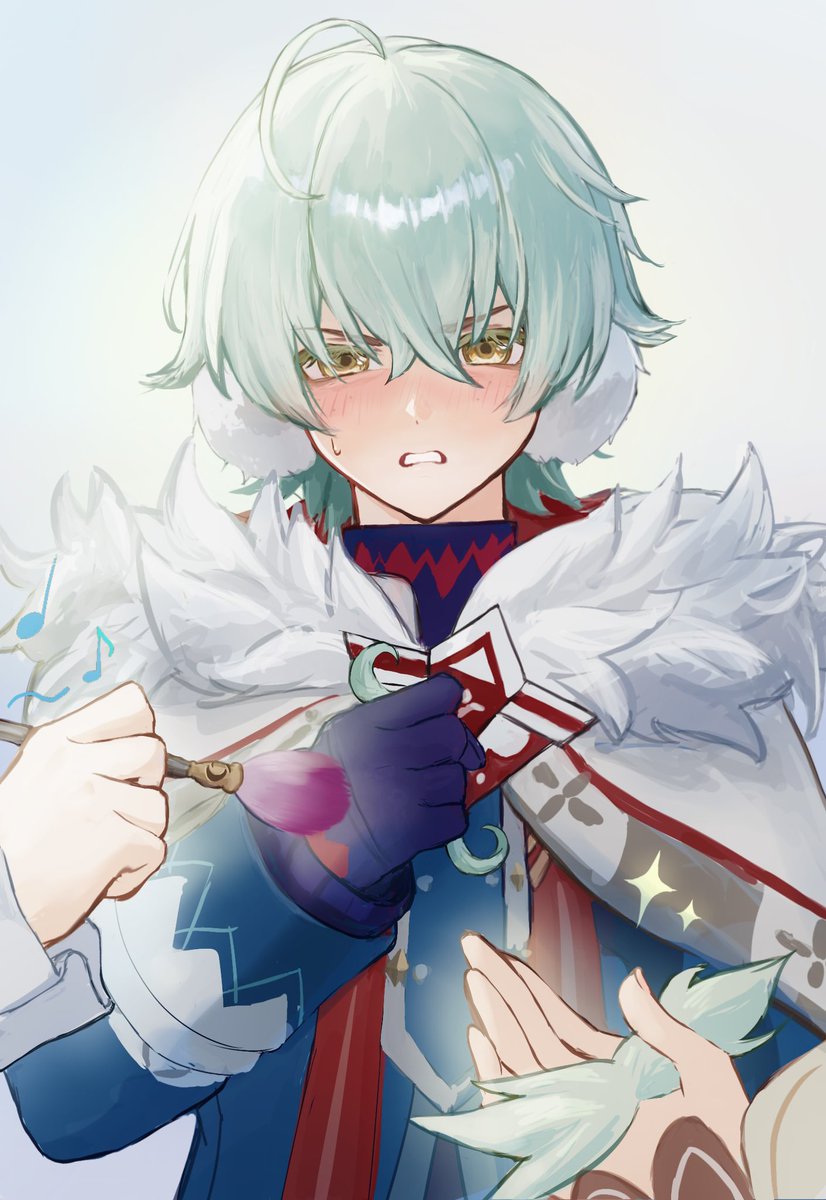 torasaba46's tweet photo. #アリョーシャ　
アリョーシャのひげで遊んでたらちょっと怒っちゃうの可愛かったなあという絵　めがねひげなしも可愛い https://t.co/C5GBQRdCse