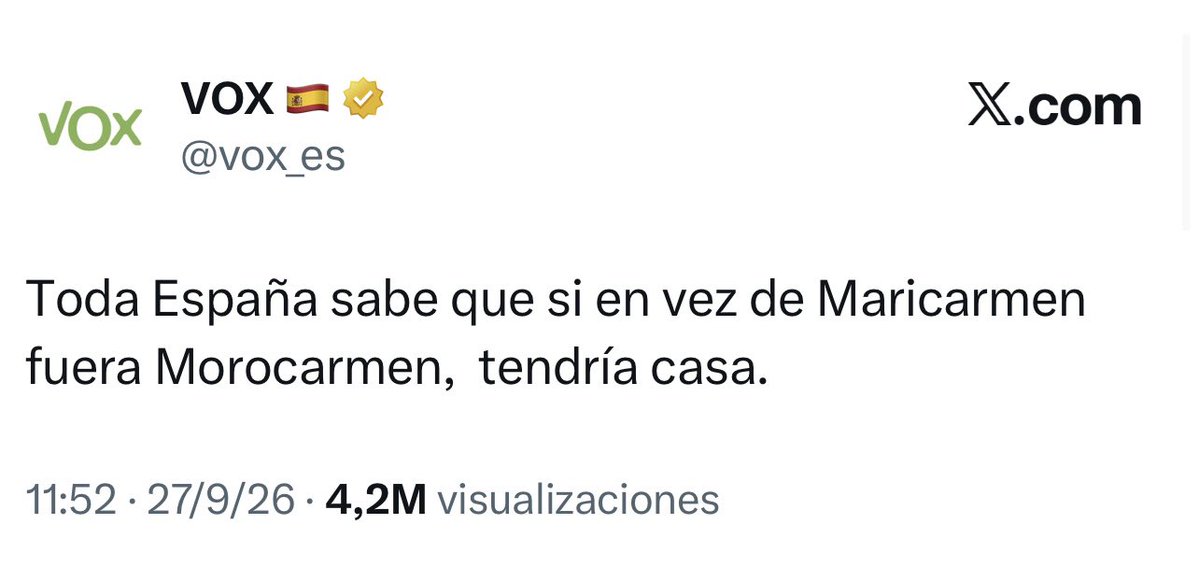 _InakiLopez_'s tweet photo. Vaya. Para Maricarmen no hay “prioridad nacional”.
Ni respeto. 
Hoy en @MVTARDE https://t.co/8Ayt5mSwSh