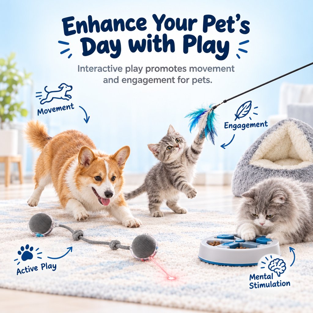 primepike52's tweet photo. 🐾 3 ways interactive play enriches your pet’s day: energetic movement, healthy chewing, and more daily activity. Discover interactive toys and everyday care products: https://t.co/8SKdhM3rs6

#PetEnrichment #InteractiveToys #DogParents #CatParents https://t.co/nmYazAT6bv