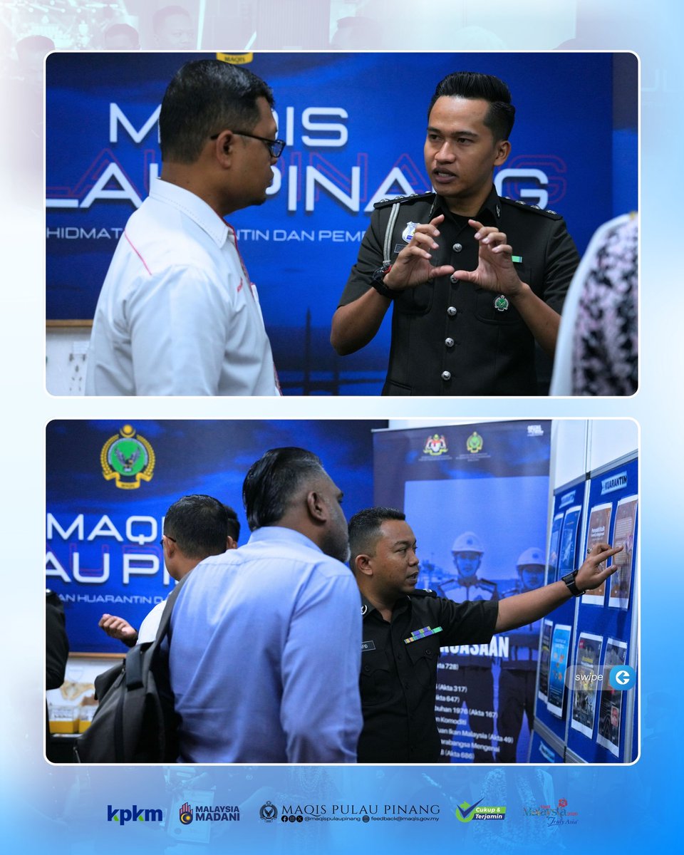 maqispenang's tweet photo. 27 SEPTEMBER 2026 | BUTTERWORTH 

MAJLIS PELUNCURAN INISIATIF PENCEGAHAN JENAYAH WHITENING THE BLACKSPOT KONTINJEN PULAU PINANG 2026

#MaqisMalaysia
#Penguatkuasaanberintegriti
#Malaysiamadani
#Agromadani
#Taatsetia https://t.co/aluKjHEOPV