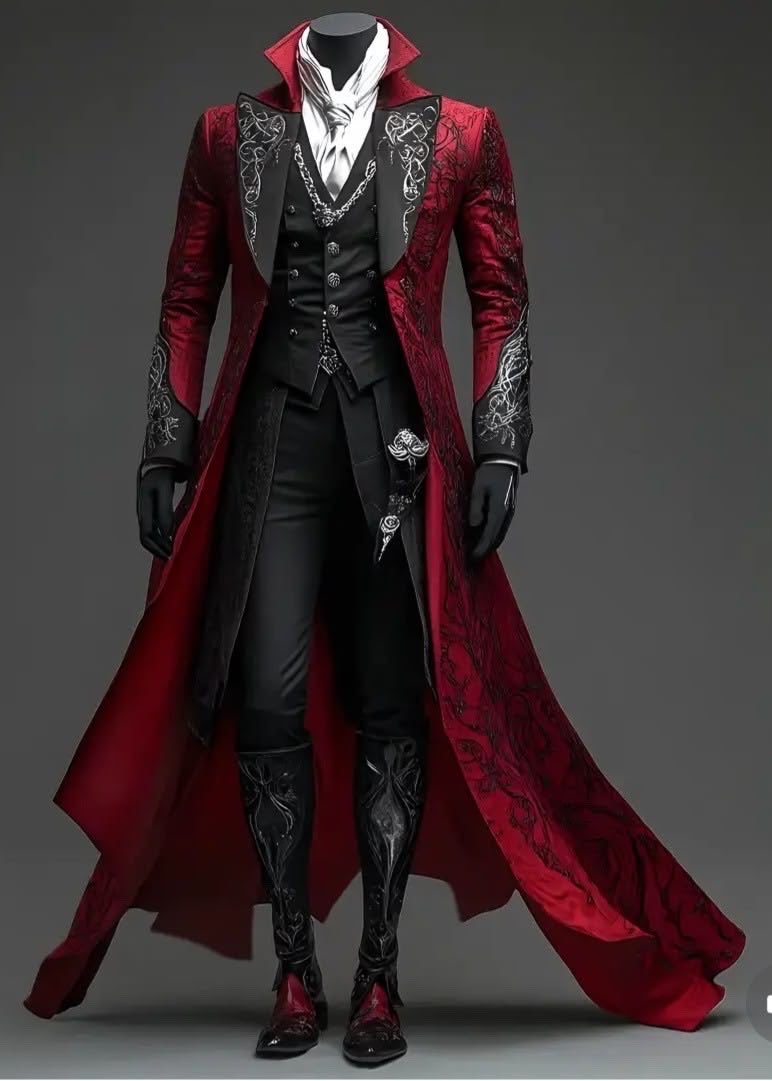 crimsonheirloom's tweet photo. dark aristocracy, crimson accents, and a little gothic drama https://t.co/zLp2ePE7JT