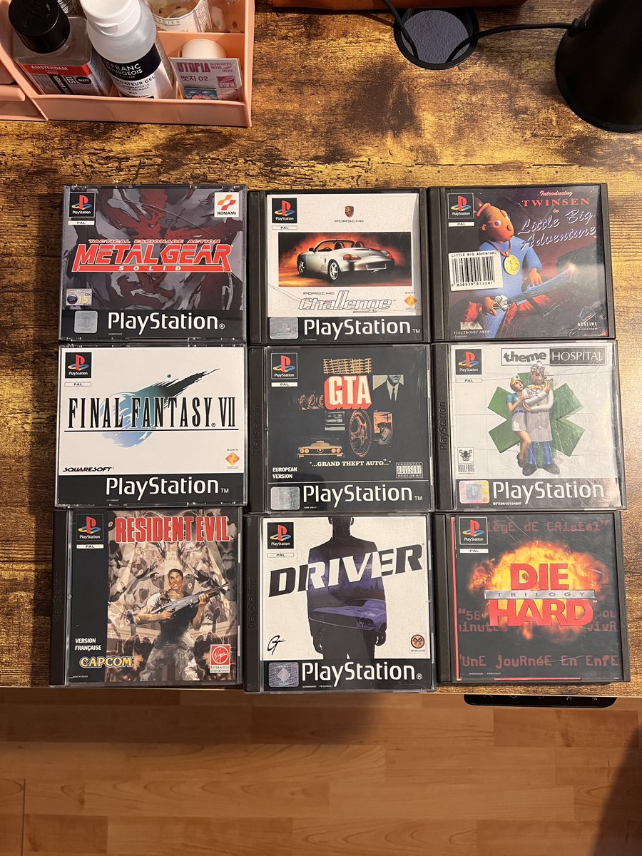 louisdazy's tweet photo. 9 games that shaped me but I still own them https://t.co/41x2CJi0eS