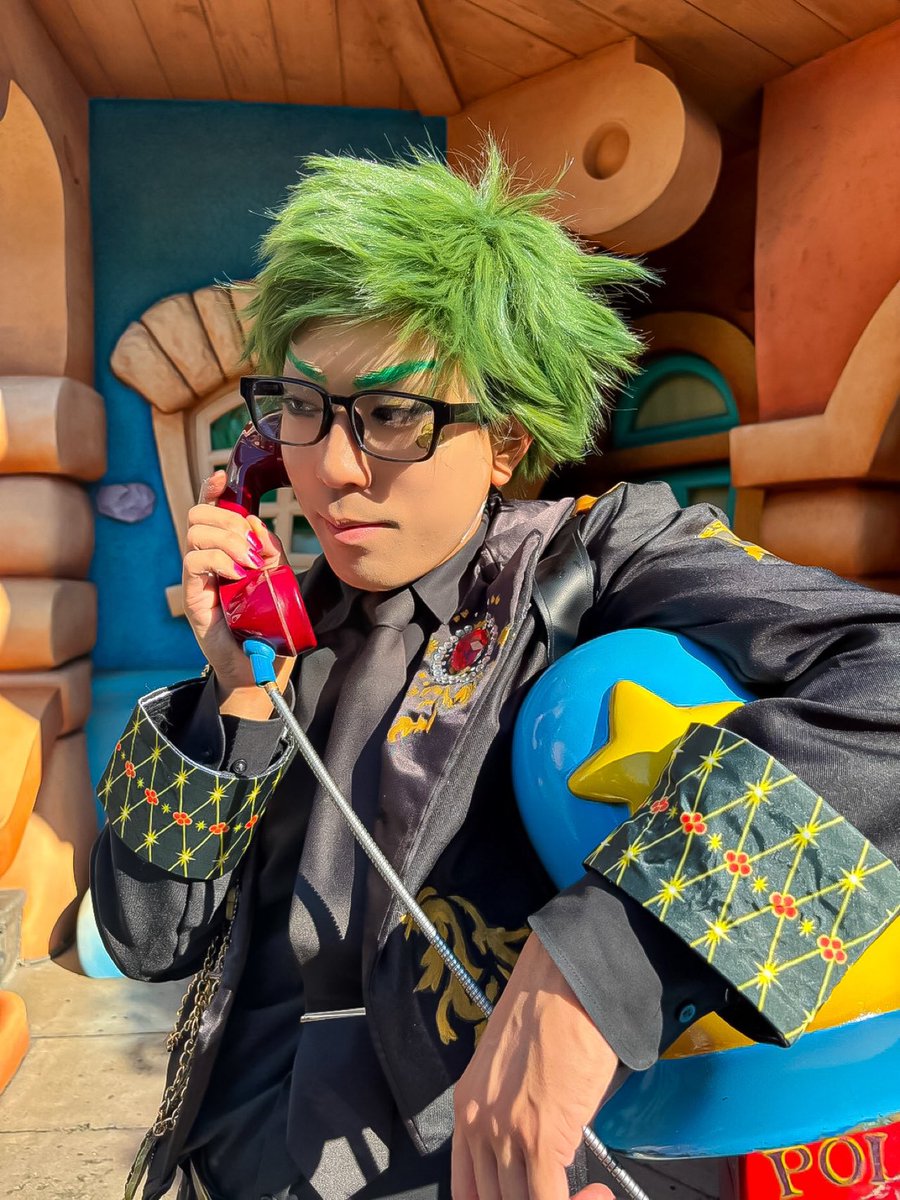 david801guy's tweet photo. 誰からの電話かな☎️

#dハロ仮装　#dハロ2026 https://t.co/VnxnZVHjOF